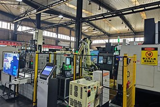 工业机器人自动化机加工线2